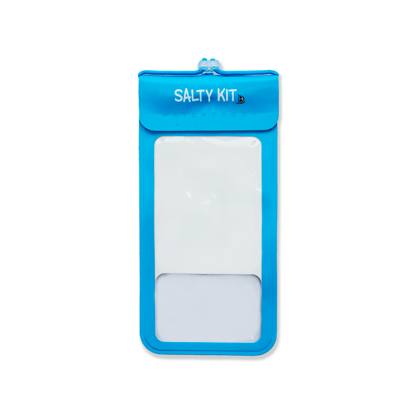 blue waterproof phone case