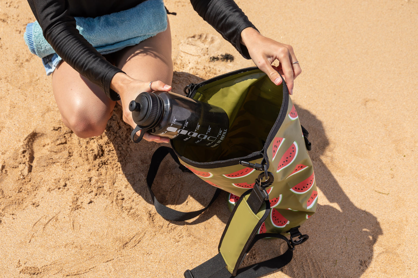 Watermelon 20L Waterproof Dry Bag Backpack