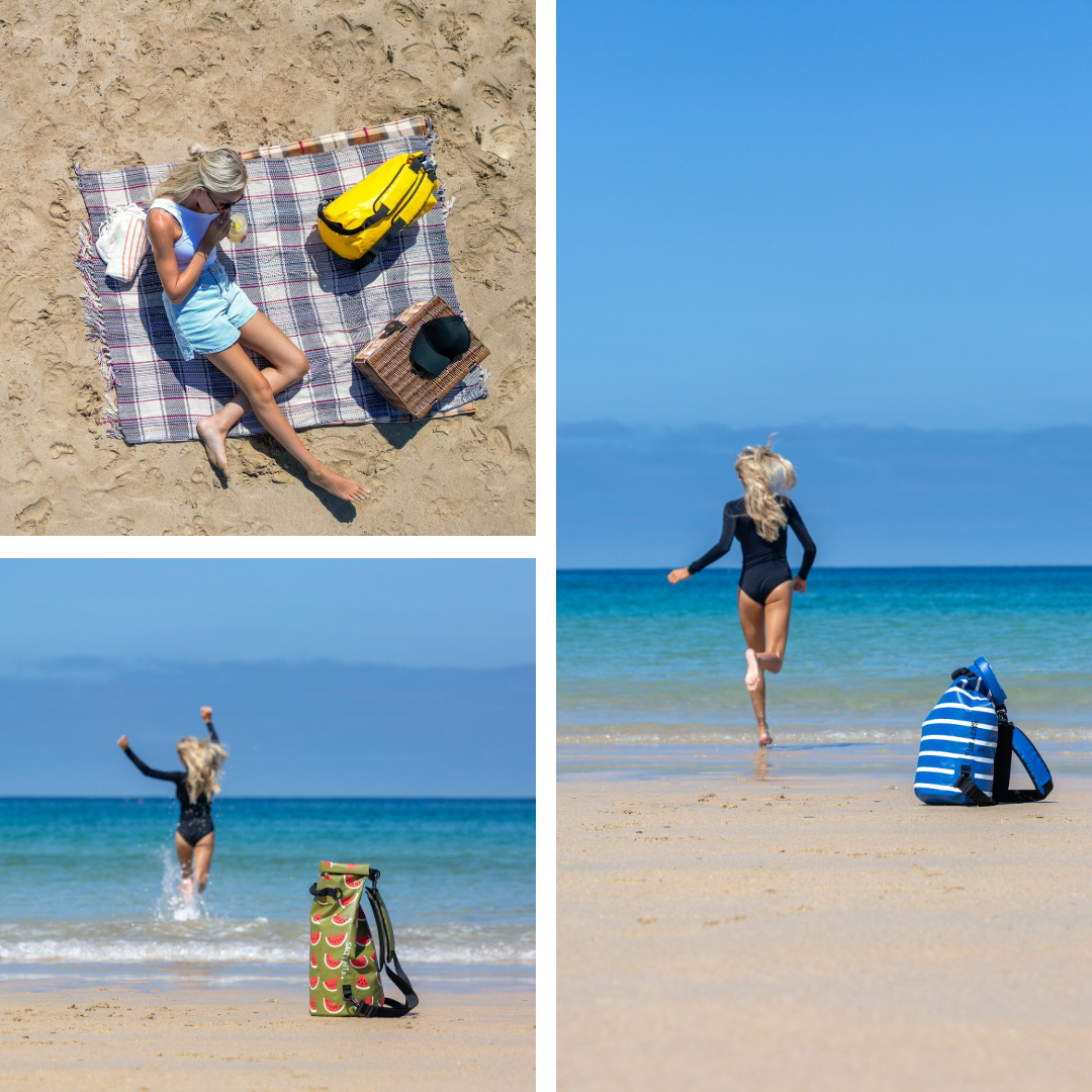 The best swimming bag - Salty Kit Lemon 20 litre dry bag 