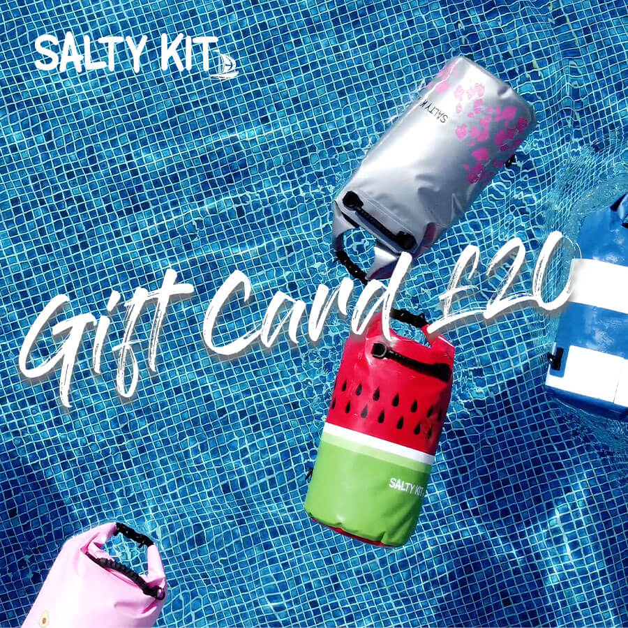 Salty Kit electronic gift card in £20 denomination. 