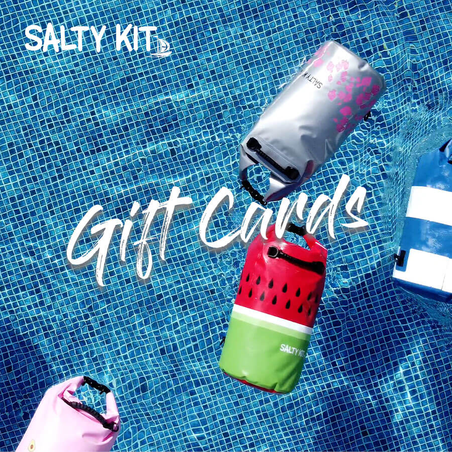 Salty Kit electronic gift card are a great present for anyone who loves the outdoors.